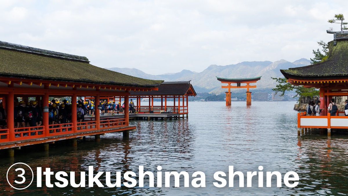【3 Shrines and Temples You Must Visit in Japan】

① Fushimi inari shrine（Kyoto）

② Sensoji Temple（Tokyo）

③ Itsukushima Shrine（Hiroshima）

All my favorite places🥰

Have you been there?🤔🤔