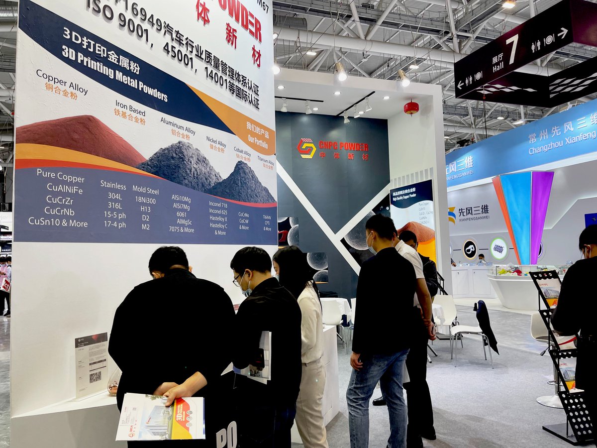 We would love to thank everyone who was in attendance at #TCT Asia 2022. If you were one of the many people who spoke with us, we will be reaching out to you very shortly to talk more about your #metalpowder needs.