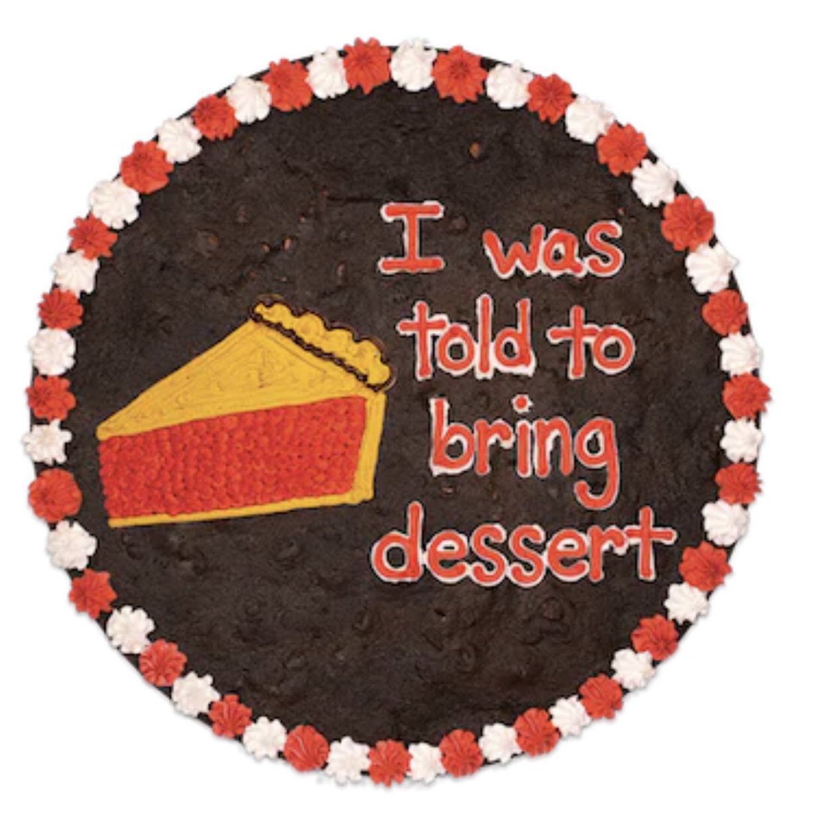 kathrynrh's tweet photo. I am way more proud of this than I should be. I ordered the dessert my family is taking to the marching band banquet! 😂 https://t.co/BBd4jqlblE