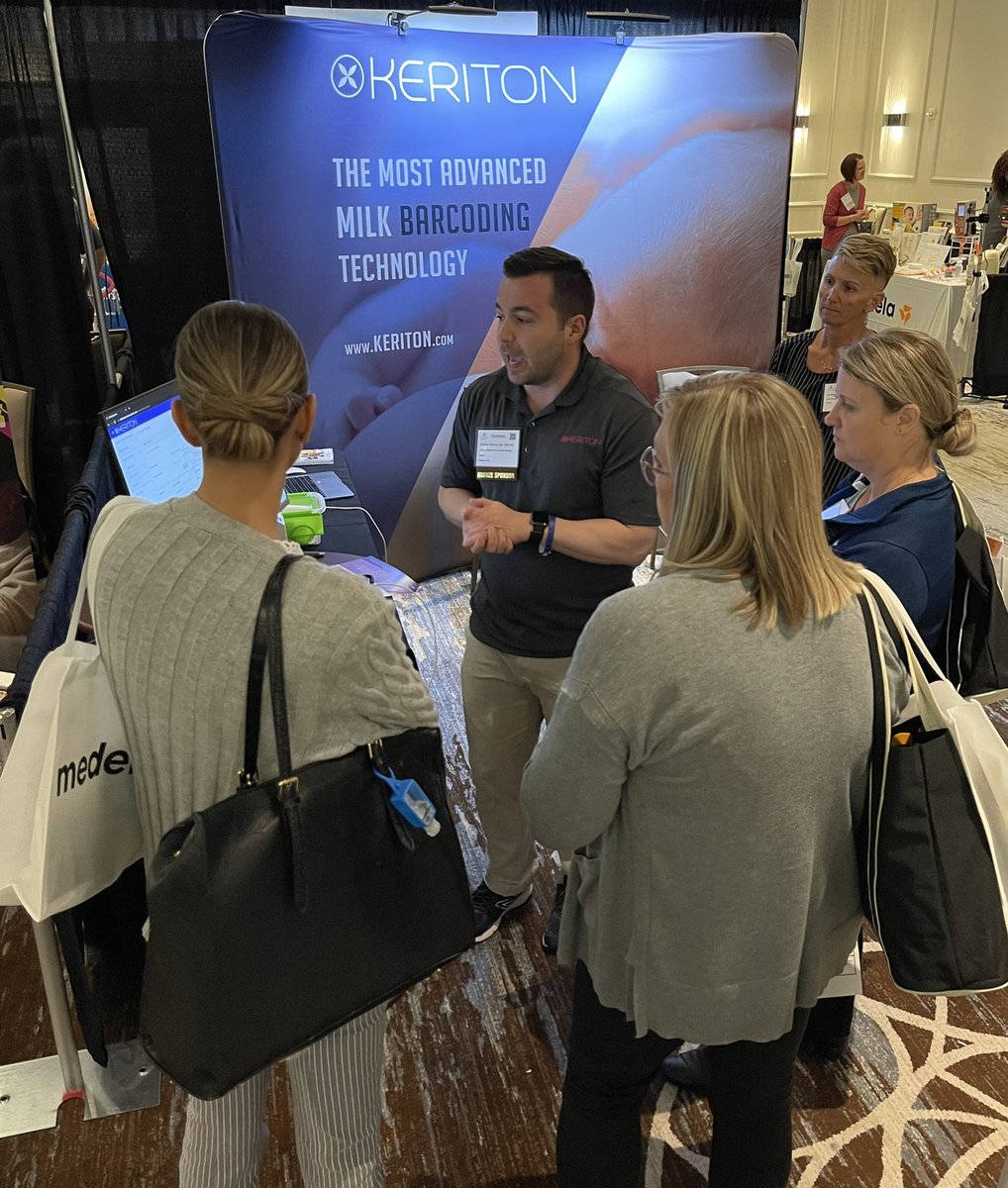 KeritonInc's tweet photo. We’re at the Perinatal Leadership Forum in Booth 401!

Great meeting NICU and Women’s Health service line leaders from across the country. Thank you @SynovaAssociate for having us!

 #leadership #nicu #perinatal #plf2022 #nurseleaders https://t.co/V4WH02dEe2