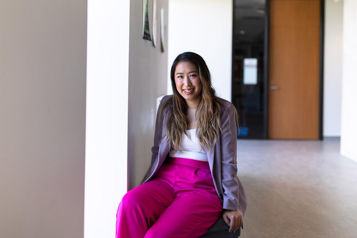 UTM's tweet image. "There are a lot of things you can communicate with comics” 

The power of art: @utmlangstudies professor Ai Taniguchi (@LinguistAiT) uses comics to share student stories about linguistic identity. 🗣️ bit.ly/3Tga9XV