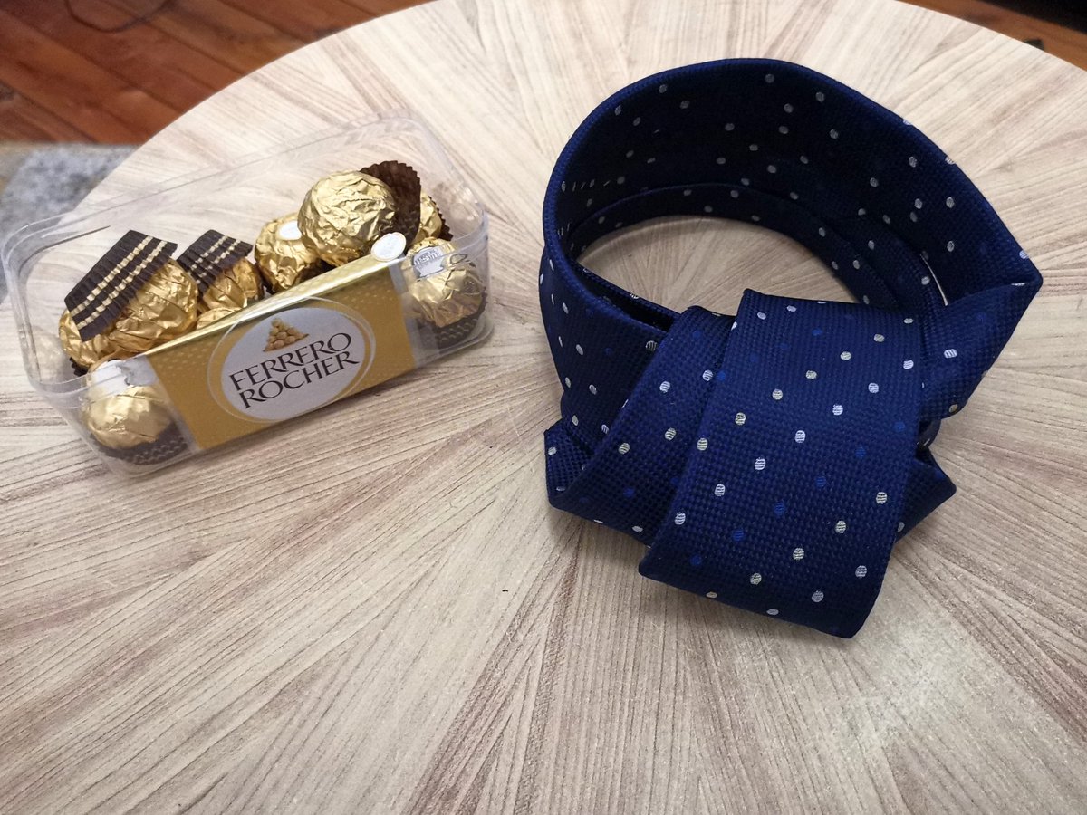 Forgot trick or treating's back so I'm handing out emergency Ferrero Rochers in a makeshift ascot and telling kids to call me Mr. Ambassadeur