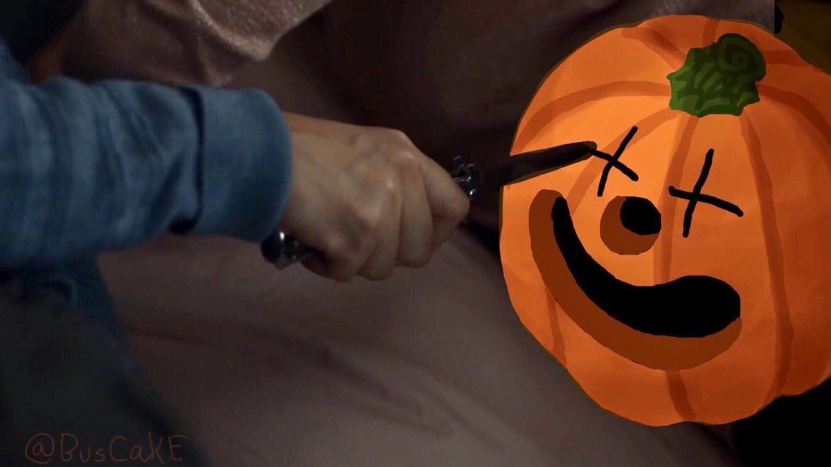 happy halloween killing evers, here’s a finger drawing from two years ago🎃🗡