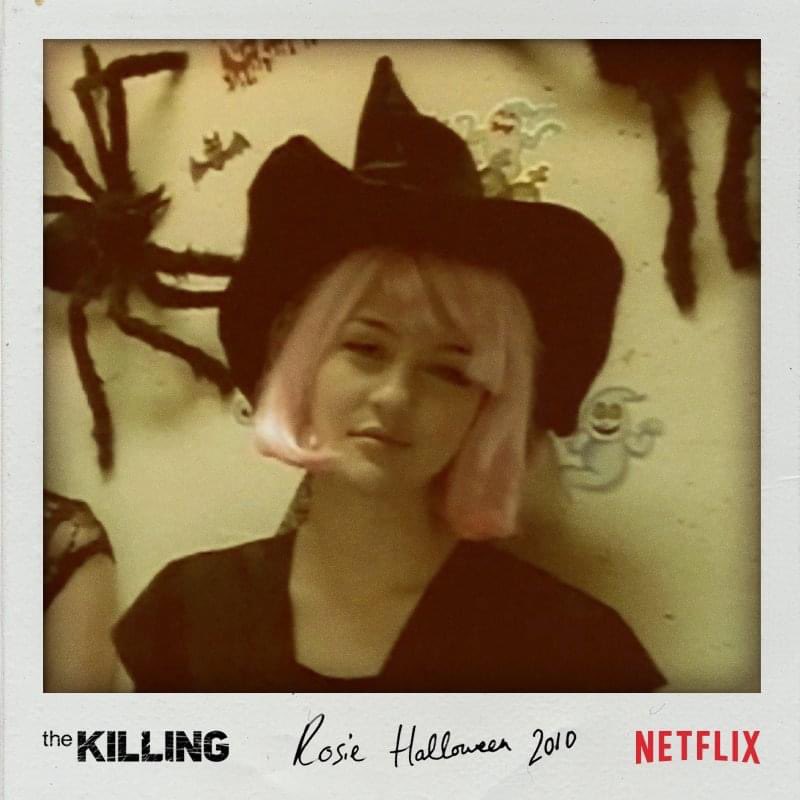 Happy Halloween! 🎃 #thekilling #RosieLarsen #katiefindlay