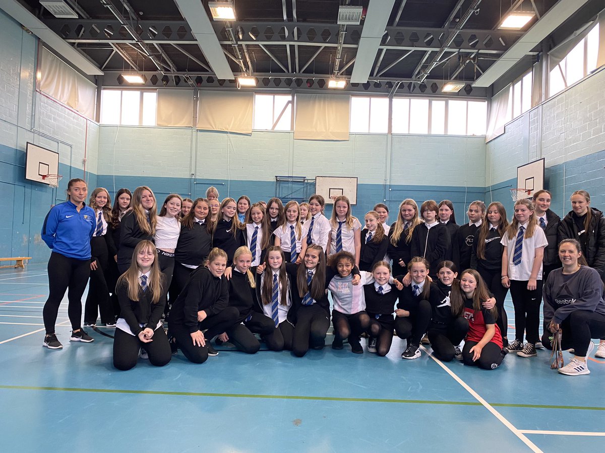 Brilliant to have so many S1 and S2s opt to join us for our #activegirlsday event today. Our senior pupils offered netball, football and trampolining! Make sure to check out the extracurricular timetable to get involved throughout the year! #shecanshewill