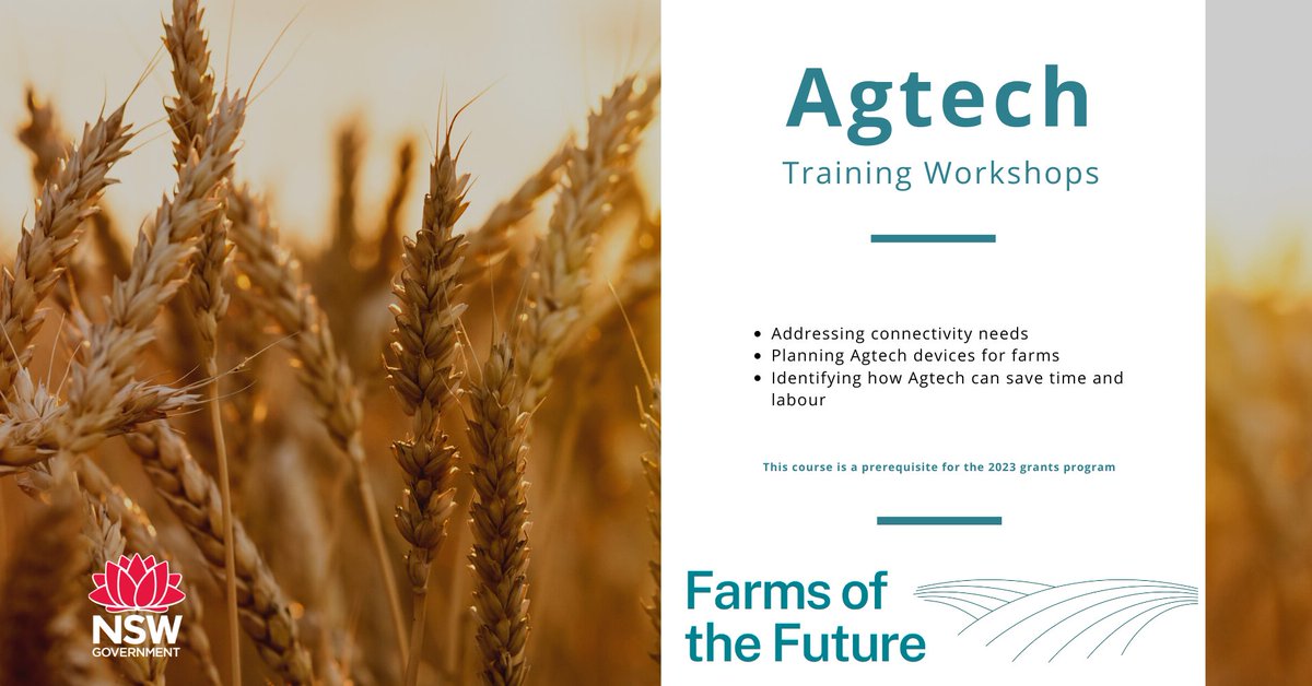 Farms of the Future program is offering FREE training on how to implement farm connectivity solutions and the benefits of adopting new digital technologies.

This training is a prerequisite to apply for a #fotf grant

bit.ly/3sQETUw
@nswdpi