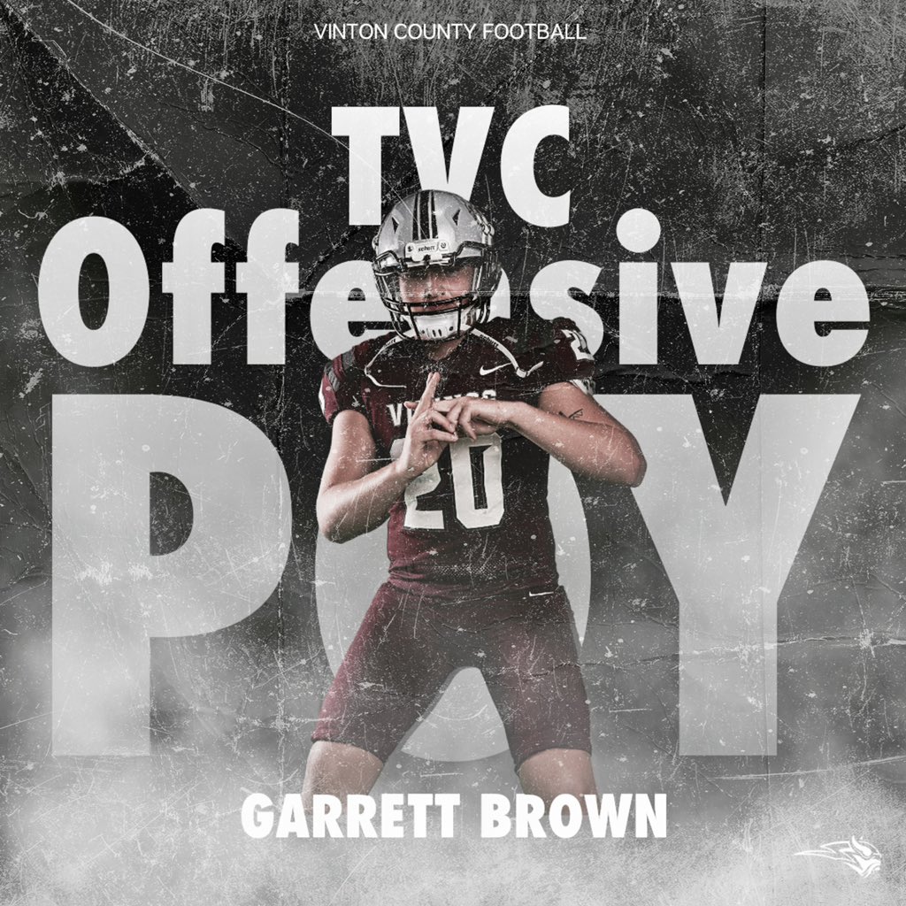He’s Him… Congratulations <a href="/garrett_brown24/">Garrett Brown</a> on being selected as Co-Offensive POY‼️ 

Check out his numbers 😳

1289 Rushing Yds, 172 Carries, 114 YPG, 7.3 AVG, 12 TD’s