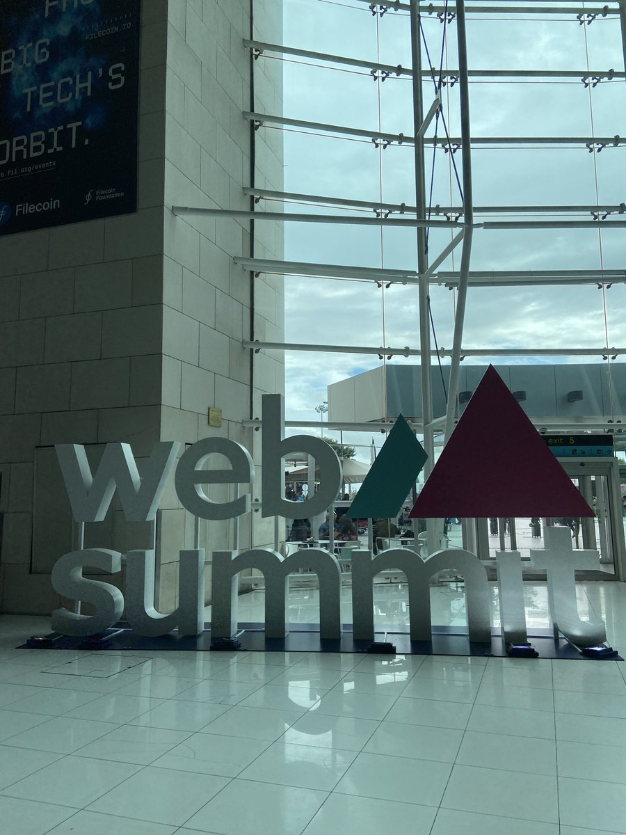 #WebSummit2022 here we go! Looking forward to chat with stellar #b2bsaas founders 🙌