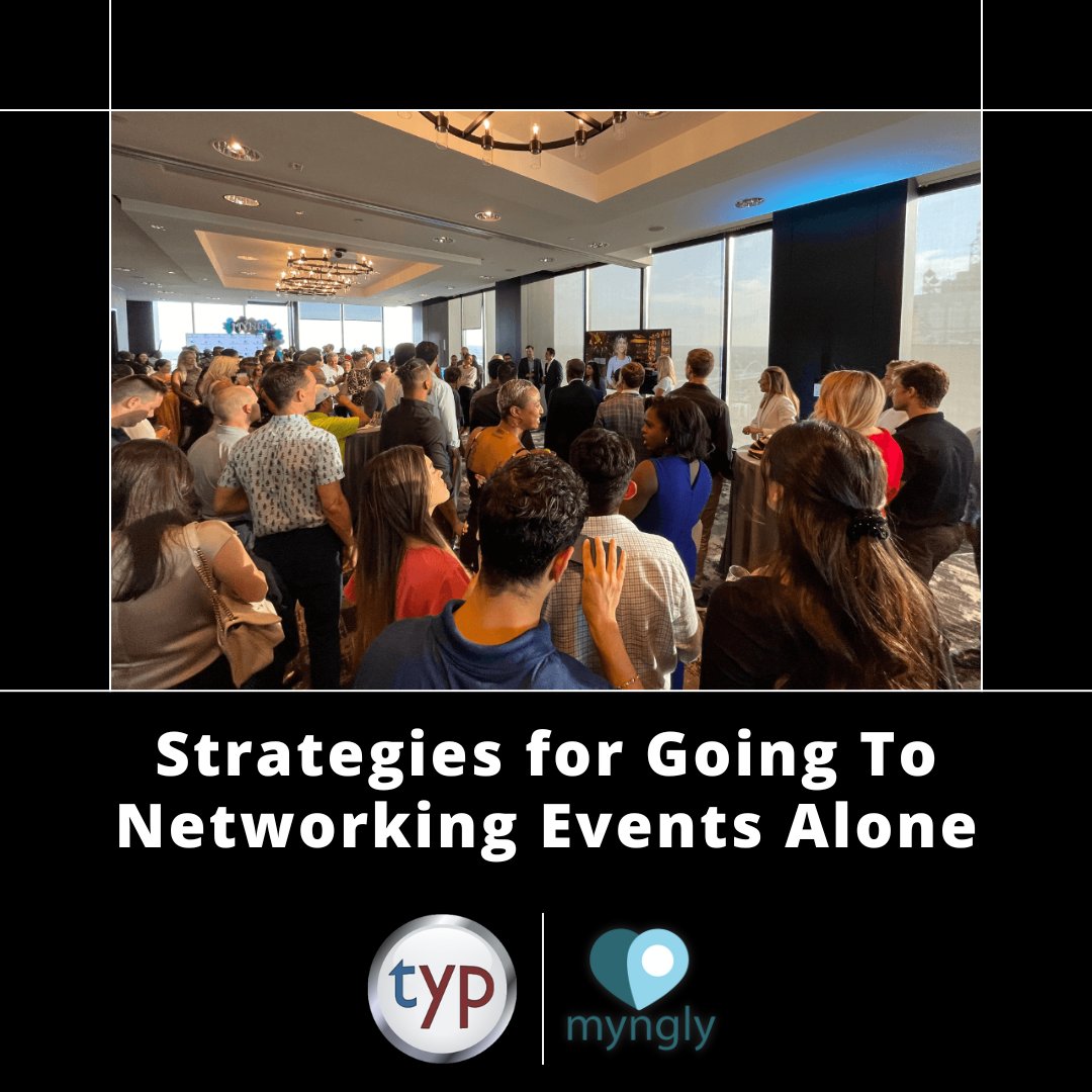 Not sure if you will be able to enter events alone?

Here are a few tips and tricks to help introverts navigate networking events solo.

Read here: texasyoungprofessionals.com/strategies-for…

#texasyoungprofessional #myngly #typ #blog #networkingevents #networkright #networkinglikeapro #connect