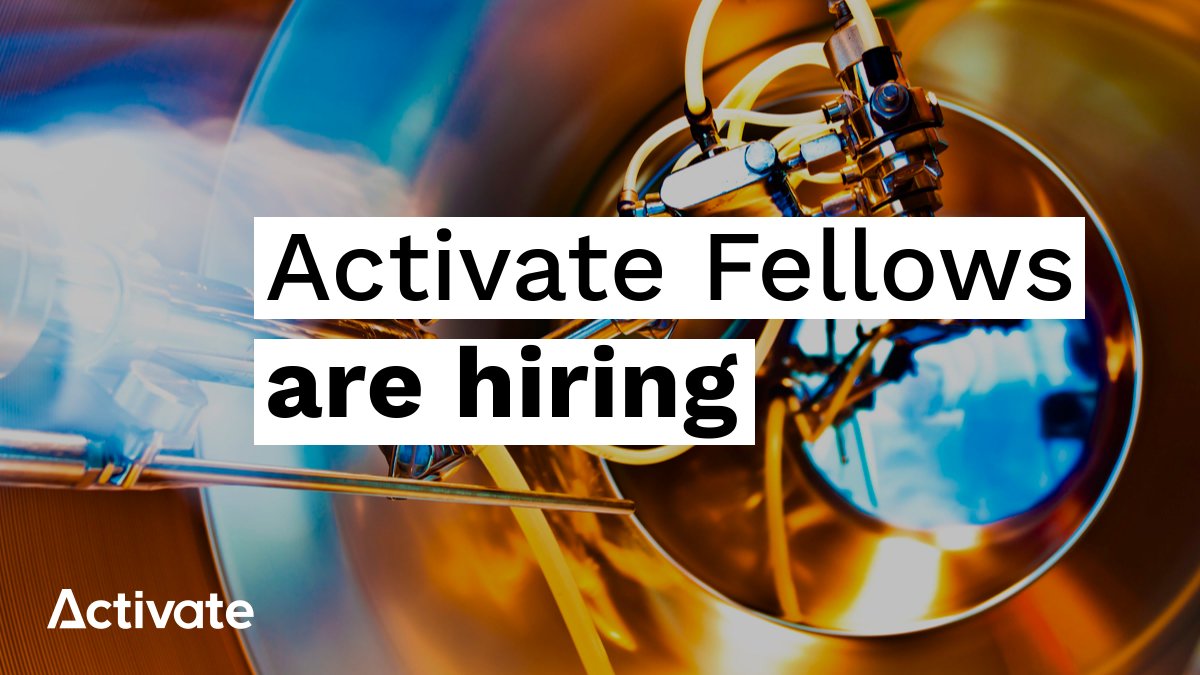 activatefellows's tweet photo. #ActivateFellows are #hiring across industries, job functions, and locations. Open roles include ⬇️🧵 https://t.co/C3WBzT5uGM