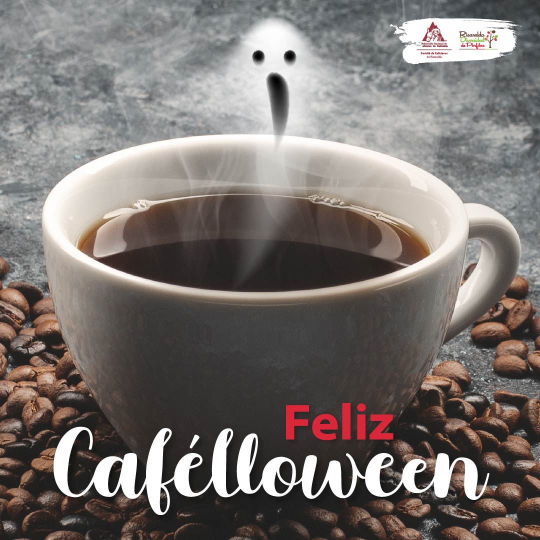 🎃☕️👻 Que nunca se te espanten las ganas de tomarte un rico café. Hoy 3️⃣1️⃣ de octubre celebramos a un punta de café de alta calidad. #Halloween #FelizHalloween #DíaDeDisfraces #Buu #TrikiTrikiHalloween #Cafeteros #Risaralda #Café #RisaraldaCafetero #TomoCaféDeRisaralda