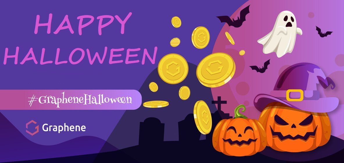 Graphene (@getgraphene) on Twitter photo Happy Halloween from Graphene! 🎃
#GrapheneHalloween Happy Halloween from Graphene! 🎃
#GrapheneHalloween