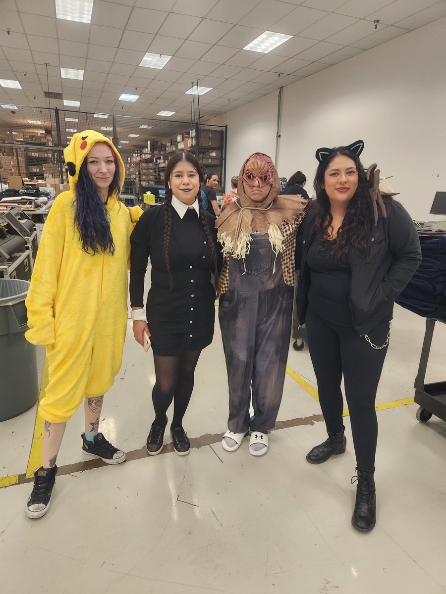 RequiredTeam's tweet image. We had a ghoulish party here at RTG! Have a happy and safe Halloween. #halloween #dowhatsrequired #rtg #requiredteamgear