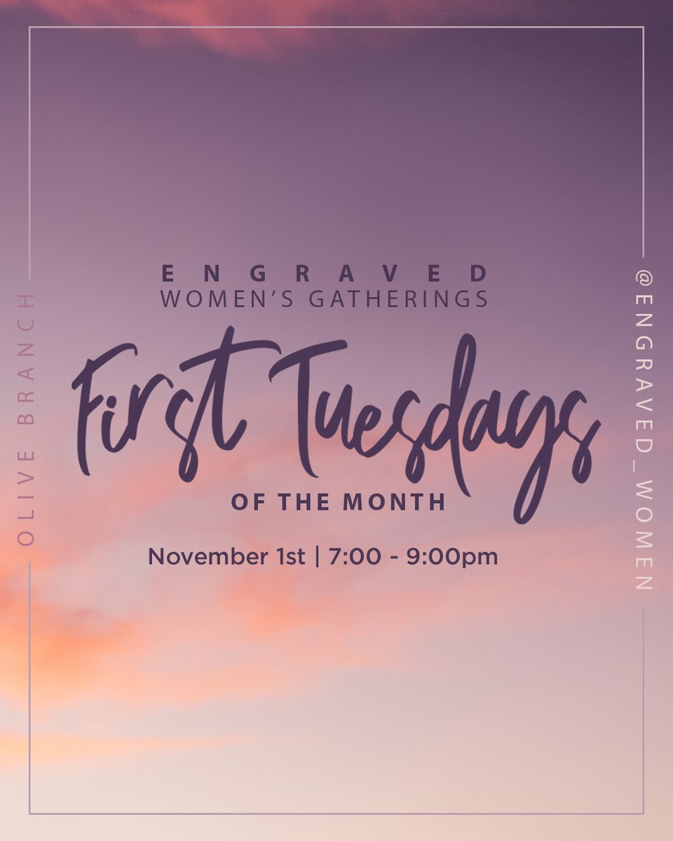 OBCCTweets's tweet photo. Join us tomorrow for an evening to worship, grow, and connect with other women. Whatever age or stage of life you might be in, we would love to have you join us! 🤗

#LoveLiveShare #CoronaCA #OliveBranchCorona  #Faith #EngravedWomen https://t.co/VIHubibe57