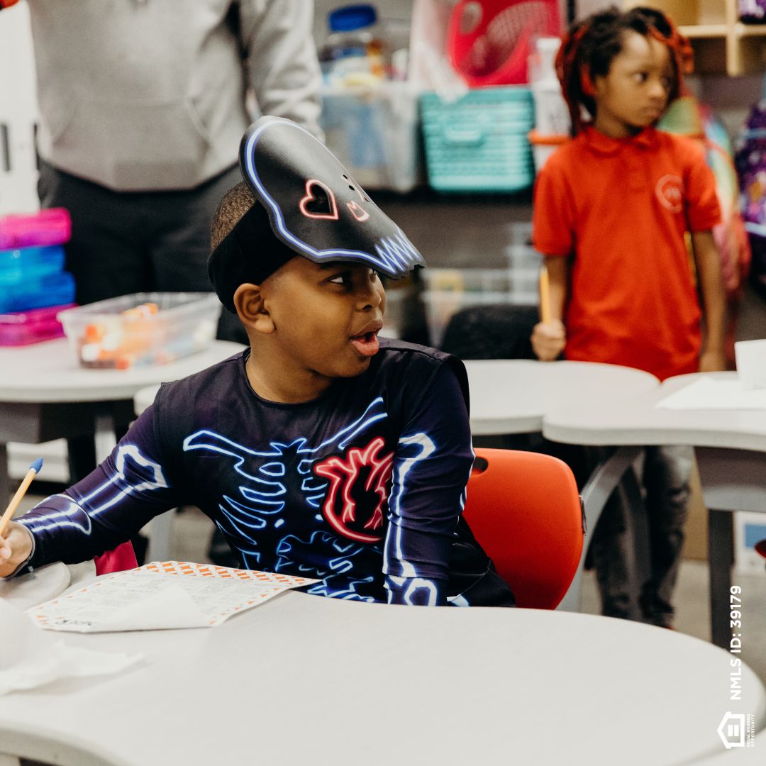 MovementMtg's tweet photo. We dressed up in our offices Friday, and we were feeling pretty proud of ourselves. But…these Movement School scholars officially win the unofficial costume contest. 🎃👻🧛‍♂️

#MovementMortgage #MovementSchools #Halloween2022 #Halloween https://t.co/YqeRMlFo03