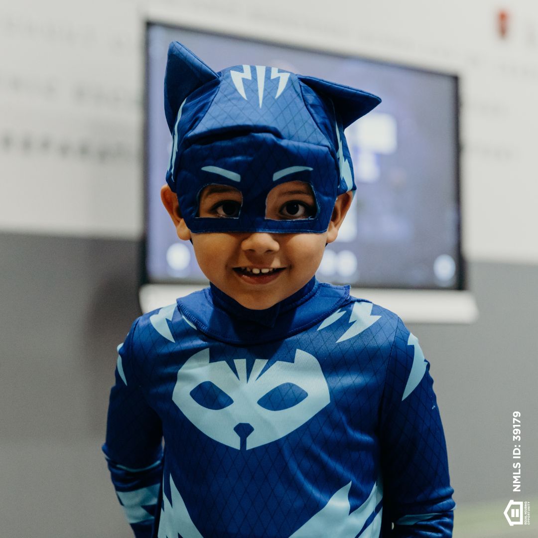 MovementMtg's tweet photo. We dressed up in our offices Friday, and we were feeling pretty proud of ourselves. But…these Movement School scholars officially win the unofficial costume contest. 🎃👻🧛‍♂️

#MovementMortgage #MovementSchools #Halloween2022 #Halloween https://t.co/YqeRMlFo03