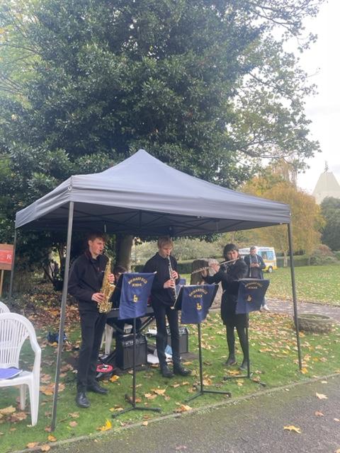 Yesterday @hertfordtowncouncil hosted its last Castle Open Day of the season. Great to welcome many visitors through the Castle doors! Thank you to Future Hope and the Richard Hale band for providing refreshments and music. #hertfordevents #hertfordcastle #castletours