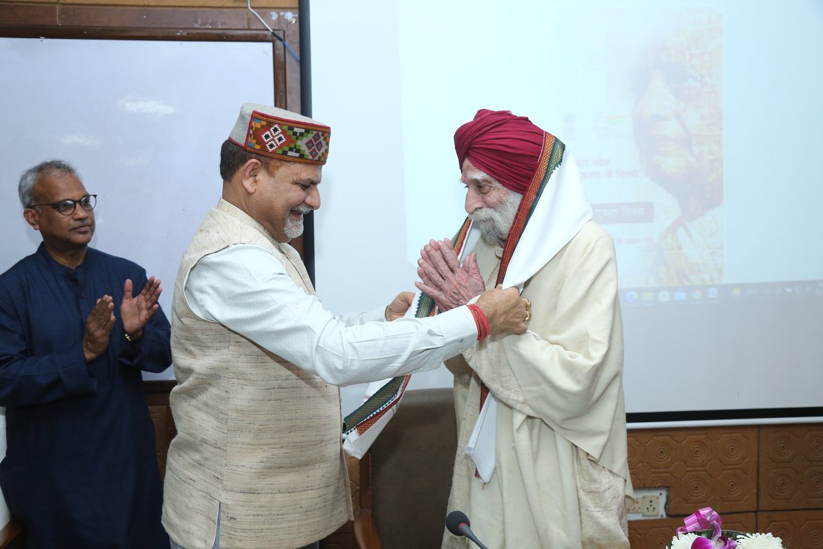 OfficialPU's tweet image. #NationalUnityDay2022  was celebrated today at Panjab University to commemorate the birth anniversary of  Sardar Vallabhbhai Patel. Prof Raj Kumar, Vice Chancellor, PU, was the chief guest &amp;amp; Dr. S. S. Goindi, Former director Gandhi Samarak Bhawan was the guest of honour.
