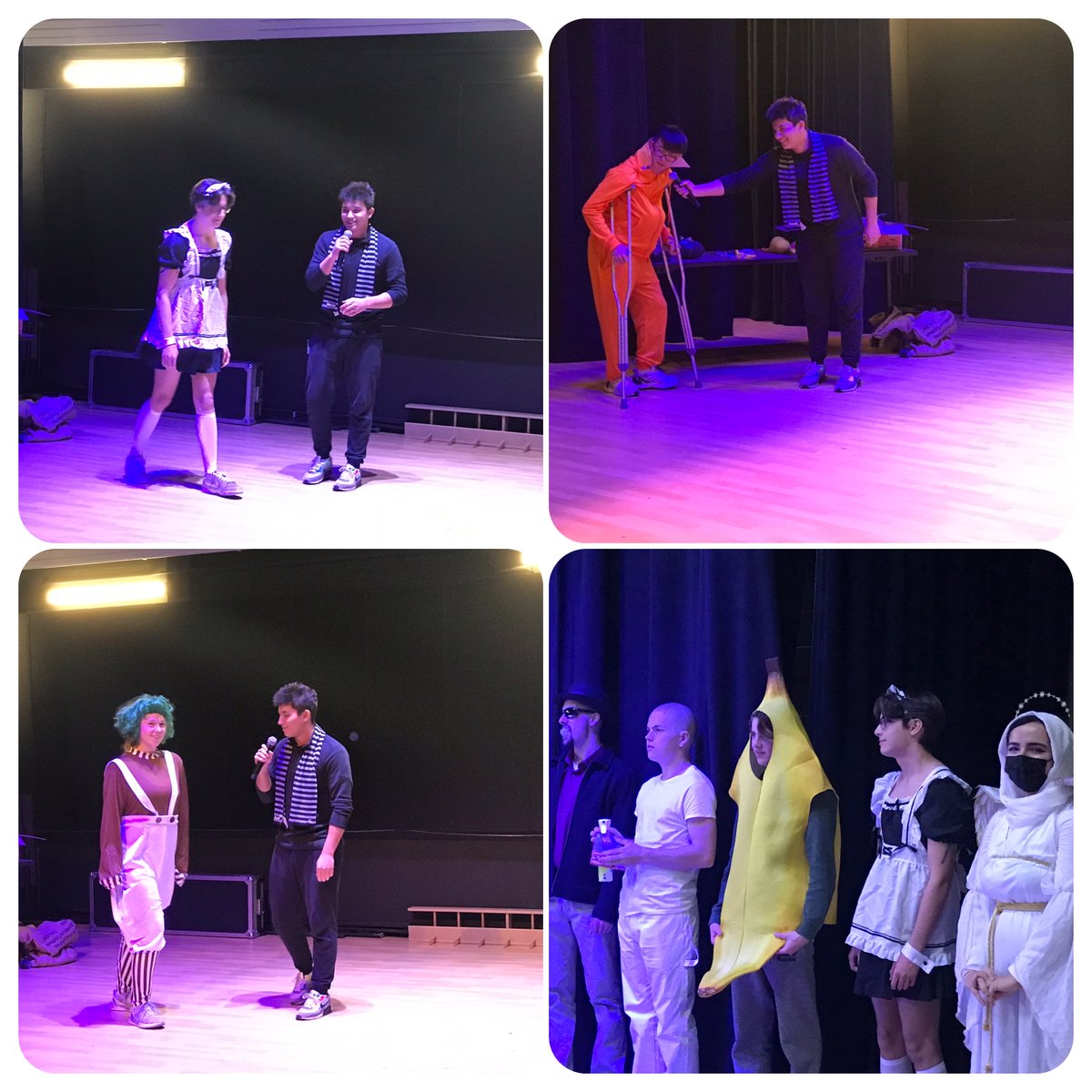 halifaxgrammar's tweet photo. We sure know how to have fun at π. From costume competitions to pumpkin carving to watching movies to dancing with abandonment, fun was had by all ages!
#halifaxgrammar #onegrammar #halloweenfun #halloween2022 #community https://t.co/eOZi5Xi1IP