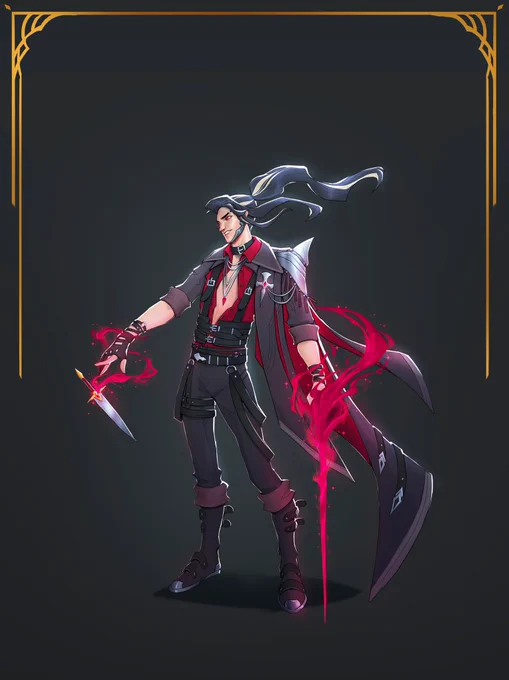 Happy Halloween please enjoy my blood magic mans Viktor  