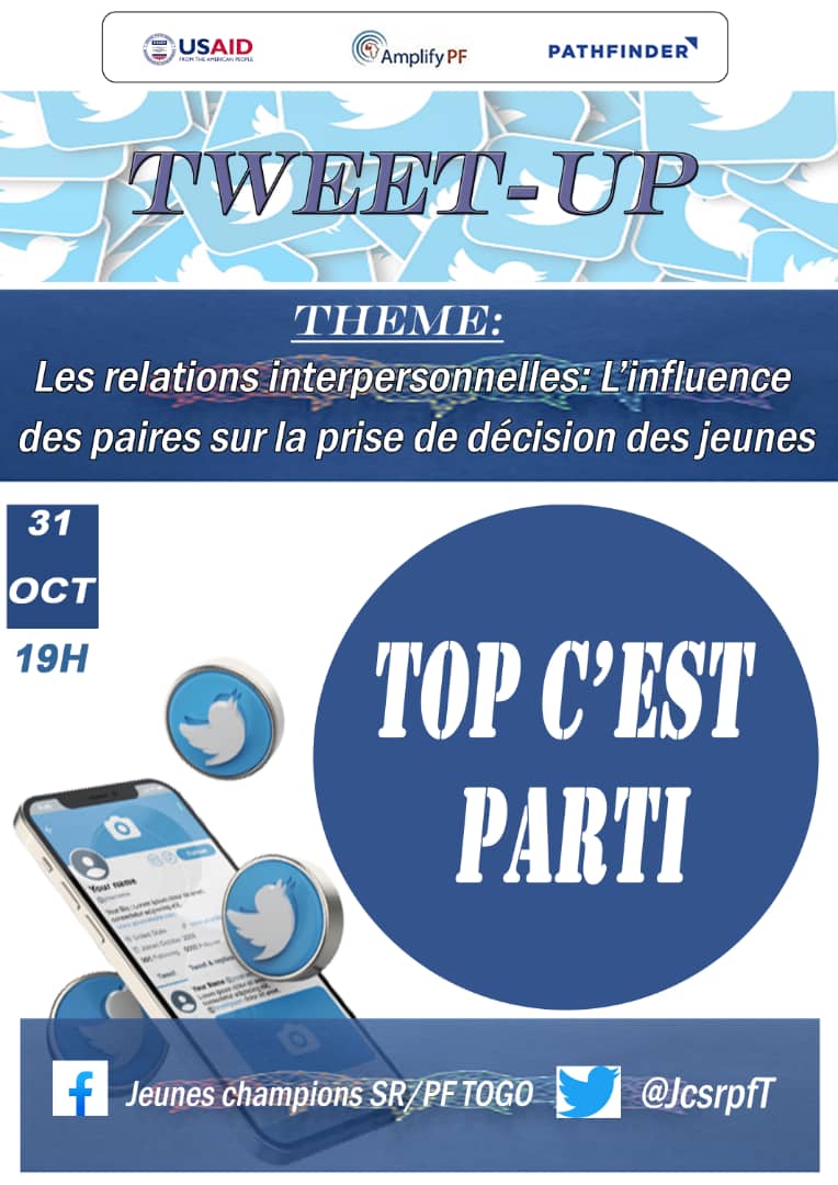JCSRPF Togo (@jcsrpft) on Twitter photo Les relations interpersonnelles : l'influences des paire sur la prise de décision des jeunes 
Parlons-en <a href="/Ellalove_hearth/">Ella Choco</a> <a href="/hezouwe_tchade/">Tchade Hèzouwè</a> <a href="/POuagaPF/">Partenariat de Ouaga</a> <a href="/ikuessan/">Isidore kuessan</a> <a href="/KougnidoRose/">KOUGNIDO Rose</a> <a href="/okonfou/">OKONFOU Thierno</a> <a href="/BassaGermain/">BASSA Germain</a>  <a href="/aremu_karim/">AREMU Karim</a> <a href="/AtamoHassane/">Hassane Atamo</a> <a href="/AssanAtha/">Assan Atha Landry</a> <a href="/PlanIntTogo/">Plan International Togo</a> <a href="/PrimatureTogo/">Primature Togo</a> <a href="/MerciMonHeros/">Merci Mon Héros</a> Les relations interpersonnelles : l'influences des paire sur la prise de décision des jeunes 
Parlons-en <a href="/Ellalove_hearth/">Ella Choco</a> <a href="/hezouwe_tchade/">Tchade Hèzouwè</a> <a href="/POuagaPF/">Partenariat de Ouaga</a> <a href="/ikuessan/">Isidore kuessan</a> <a href="/KougnidoRose/">KOUGNIDO Rose</a> <a href="/okonfou/">OKONFOU Thierno</a> <a href="/BassaGermain/">BASSA Germain</a>  <a href="/aremu_karim/">AREMU Karim</a> <a href="/AtamoHassane/">Hassane Atamo</a> <a href="/AssanAtha/">Assan Atha Landry</a> <a href="/PlanIntTogo/">Plan International Togo</a> <a href="/PrimatureTogo/">Primature Togo</a> <a href="/MerciMonHeros/">Merci Mon Héros</a>