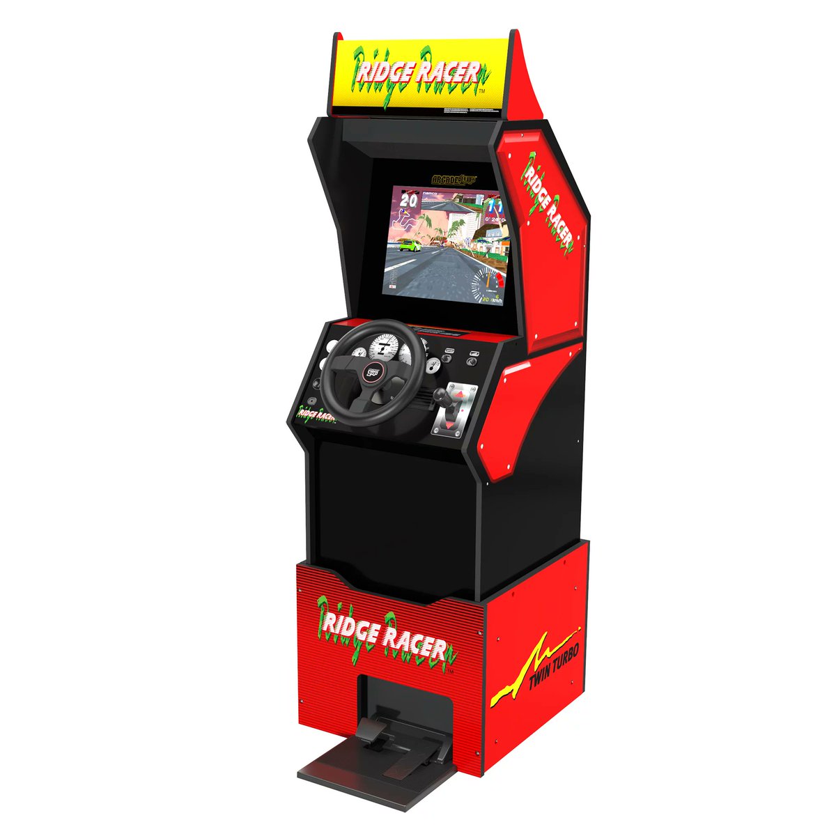 IGNDeals's tweet photo. Arcade1UP - Ridge Racer is available for $399.99 at Walmart (was $699.99) 🕹 https://t.co/ovGH4LleVk https://t.co/BGEsocd0YM