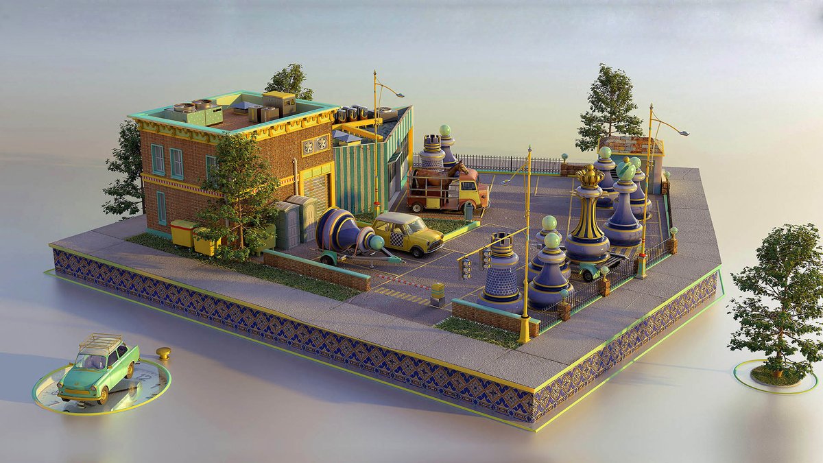 " Parking Chess Game "
Artwork of the day
#viniciusartwork

#nfts #NFTCommunity #surrealism #notadropyet
