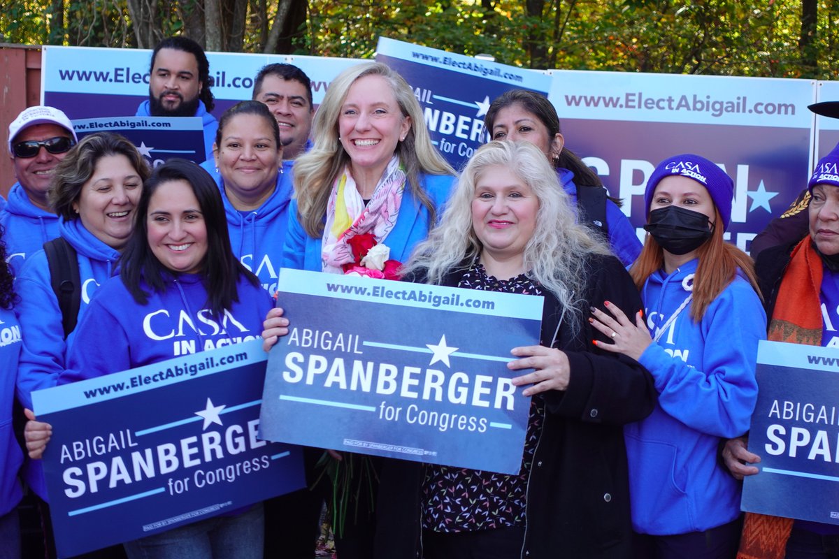 Momentum is on our side — come volunteer to push us through the finish line! 🇺🇸 mobilize.us/spanbergerforc…