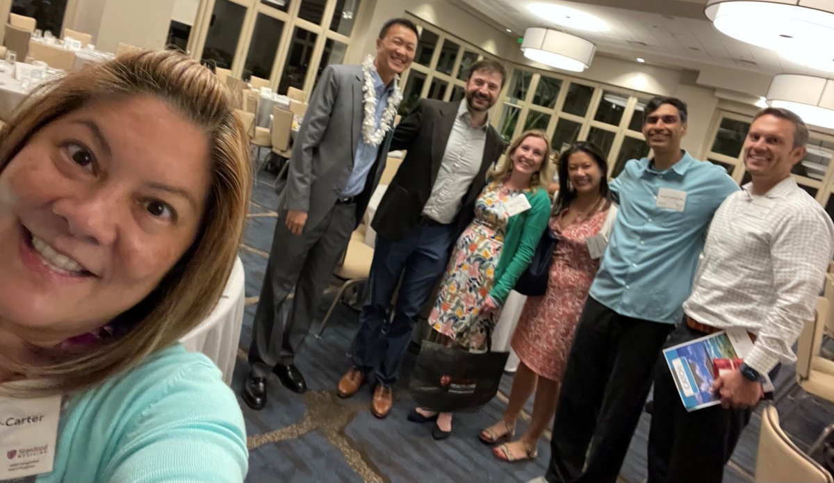 Stanford ACHD family reunion because ohana means family.