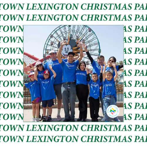 WELCOME <a href="/makeawish/">Make-A-Wish America</a>💌 we are so excited to have them involved in this years parade!! #dlcp22 #lexmas #merrylexmas