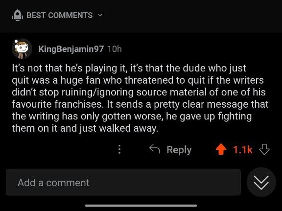 B3_Human's tweet photo. @WitcherStuff #AbandonTheWitcher They can't be trusted to save it. https://t.co/IbG7LZNzZf