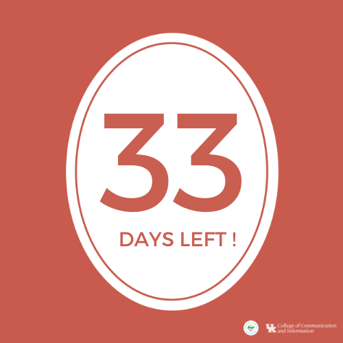 only 33 DAYS until the best day of the year!! #dlcp22 #merrylexmas #lexmas