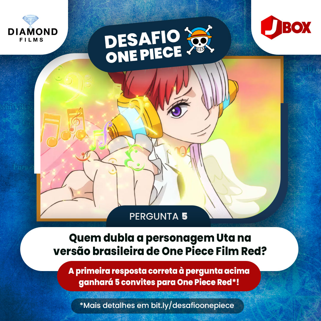 DIAMOND FILMS DIVULGA TRAILER OFICIAL DUBLADO DE ONE PIECE FILM