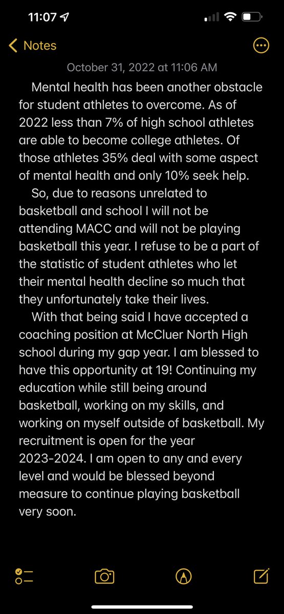 Samya Johnson tweet media