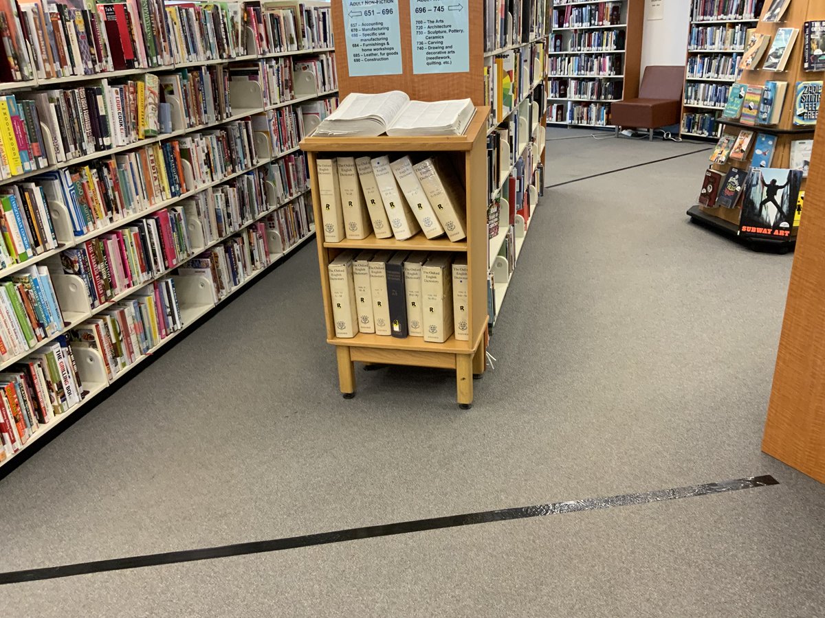 YukonLibraries's tweet photo. Was it Peacock in the non-fiction with the candle stick? Or Scarlett in the DVDs with the squirt gun? Drop by Whitehorse Public Library today for an interactive scavenger hunt in the style of Clue! #YukonLibraries #LibraryHalloween #Clue https://t.co/NzypkcliMr