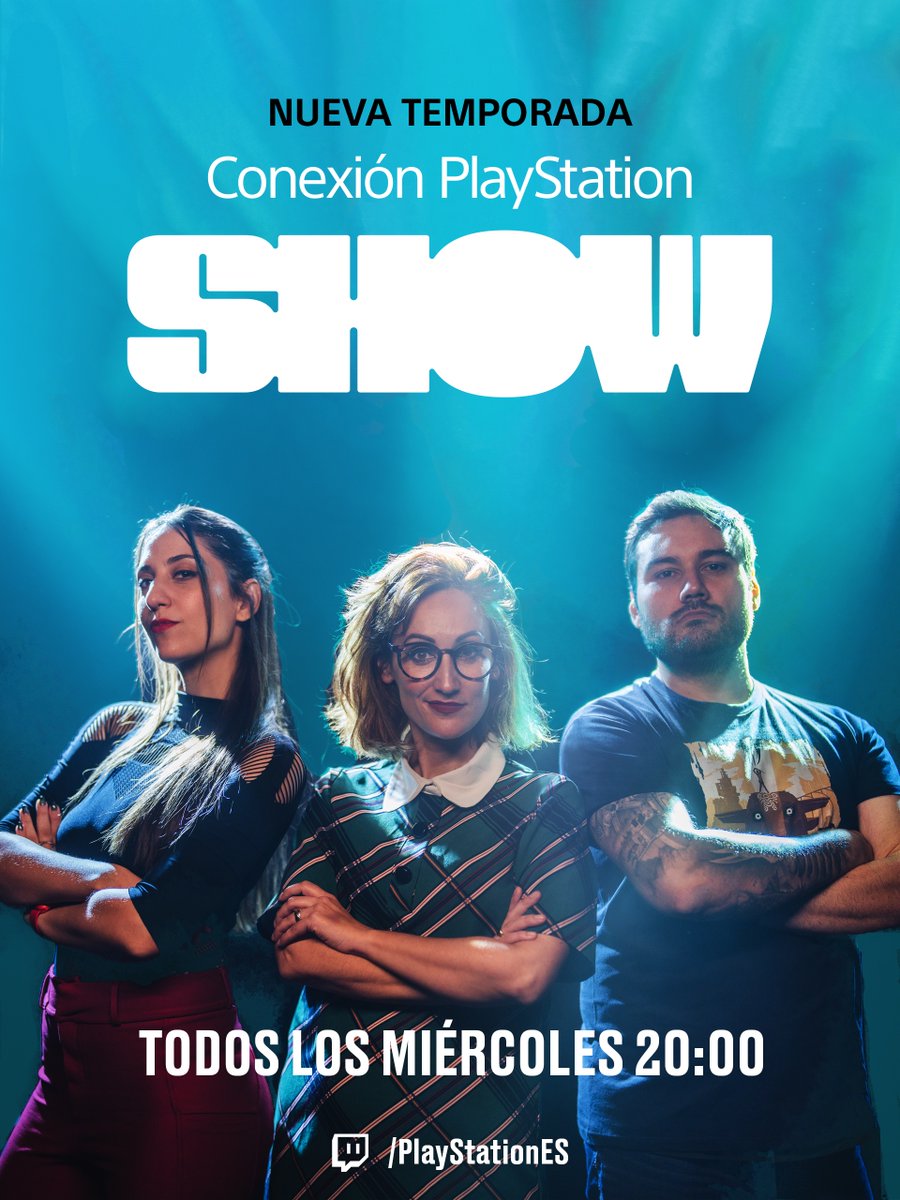 🔥¡Nueva temporada de Conexión PlayStation! Hemos preparado algo MUY grande con <a href="/G4G_Revenant/">REVENANT</a>, <a href="/Pixelskaya/">Maya Pixelskaya</a>, <a href="/ana_morgade/">ana morgade</a>... ¡NO TE LO PIERDAS!
🗓️ Desde este miércoles 02/11 a las 20h en Twitch.tv/PlayStationES