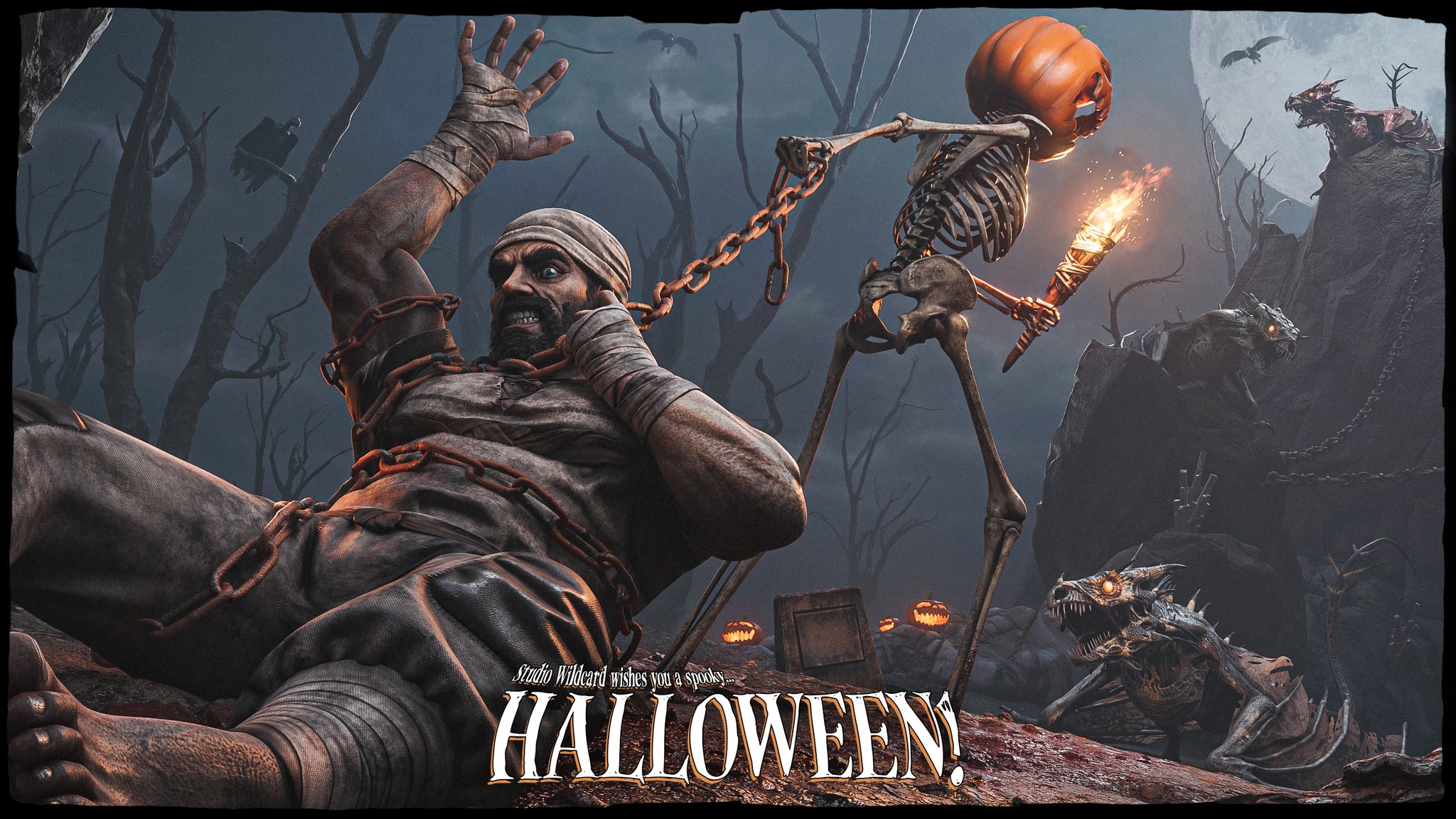 ARK Survival Evolved on Twitter "🎃👻🕸️ Happy Halloween! 🕸️👻🎃 https//t