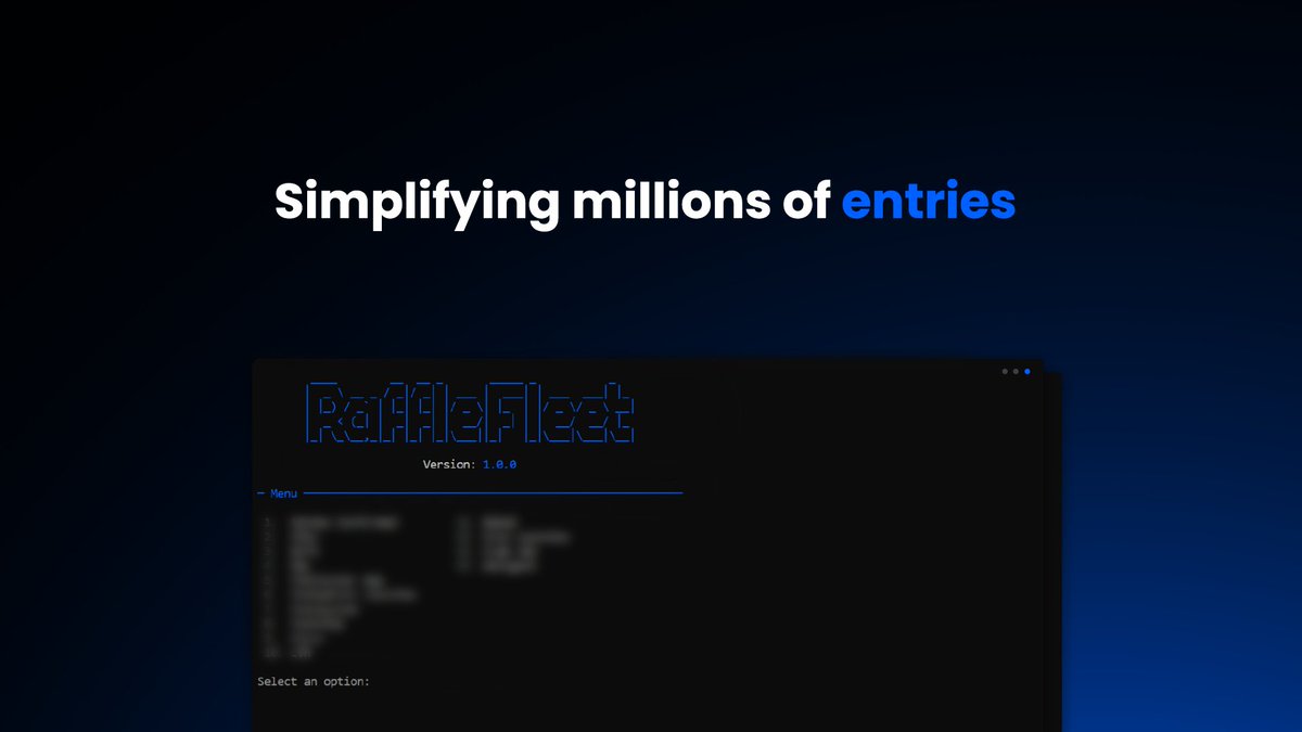 RaffleFleet tweet media