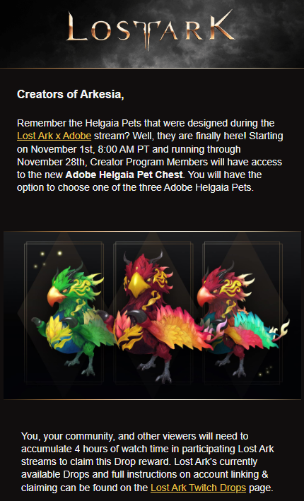 ZealsAmbitions's tweet photo. YO BOIS THE PET IS FINALLY COMING TO @PLAYLOSTARK
NEW DROPS NOV 1ST BOIS
HALLOWEEN DROPS ENDING TODAY!!!
DON'T MISS IT https://t.co/EoJbqkra4n https://t.co/eVeTvv0zVz