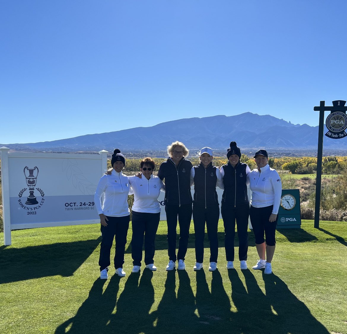 Sarah Bennett PGA (@sbennettgolf) on Twitter photo I definitely think my <a href="/ThePGA/">The PGA</a> Team GB&I were styling <a href="/TwinWarriors/">Twin Warriors Golf Club</a> #WomensPGACup I am chuffed the team loved my <a href="/Glenmuir1891/">Glenmuir</a> selection & <a href="/FootJoyEurope/">FootJoy Europe</a> <a href="/TitleistEurope/">Titleist Europe</a> Accessories. Your continued support is hugely appreciated. #FeelGoodPlayGood ๐ช Thank you I definitely think my <a href="/ThePGA/">The PGA</a> Team GB&I were styling <a href="/TwinWarriors/">Twin Warriors Golf Club</a> #WomensPGACup I am chuffed the team loved my <a href="/Glenmuir1891/">Glenmuir</a> selection & <a href="/FootJoyEurope/">FootJoy Europe</a> <a href="/TitleistEurope/">Titleist Europe</a> Accessories. Your continued support is hugely appreciated. #FeelGoodPlayGood ๐ช Thank you