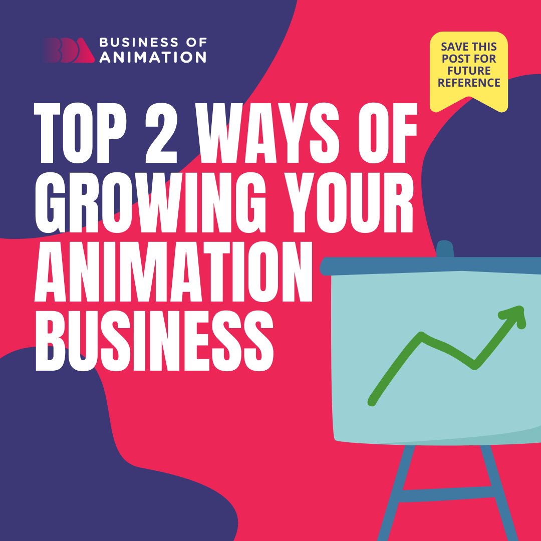 animationbiz's tweet image. Are you struggling with growing your animation business? Here are two ways to grow your animation business, but remember that simple does not always mean easy! 

⭐ Sell to More Clients
⭐ Sell More to Clients

#AnimationClient #AnimationClients #AnimationService