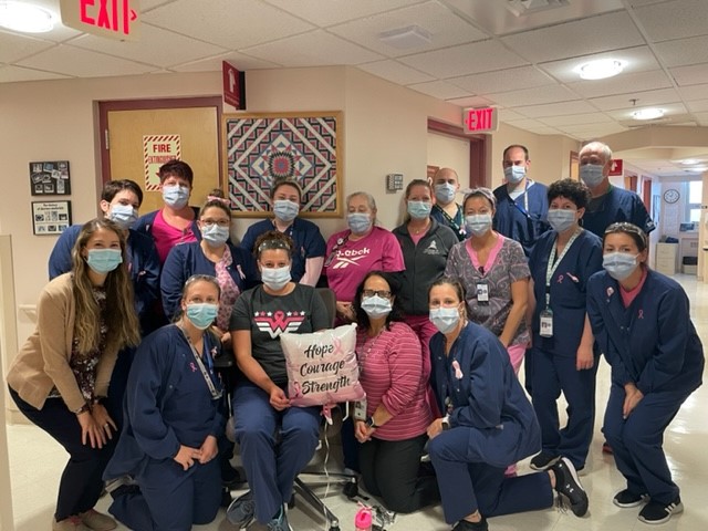 VALebanon's tweet photo. A shout out to all our #VA staff who participated in #PinkOctober to help bring awareness and support to those impacted by #BreastCancer! #PinkOut2022 https://t.co/IRIqZ01dMD