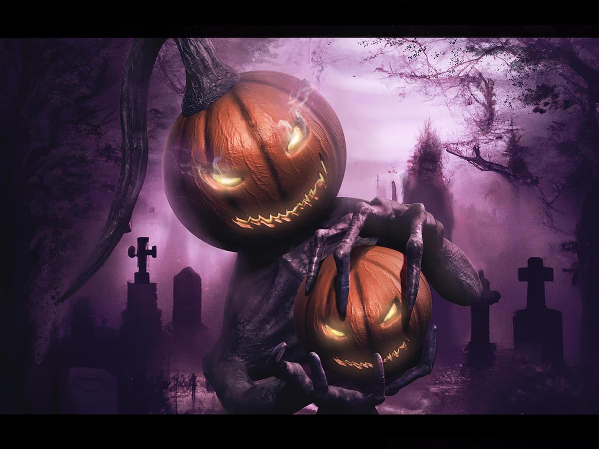 aliencharmart's tweet photo. Happy Halloween! 👻 #zbrush #digitalsculpting #Photoshop #halloween #wallpaper #samhain #AllSaintsDay #AI #frame https://t.co/BRFediNKHk