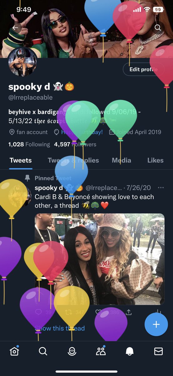 lrrepIaceable's tweet photo. It’s my birthday y’all 🥳🥳 Hope everyone has a fun &amp; safe Halloween!! 🎃👻 https://t.co/lMFvVg4dIQ