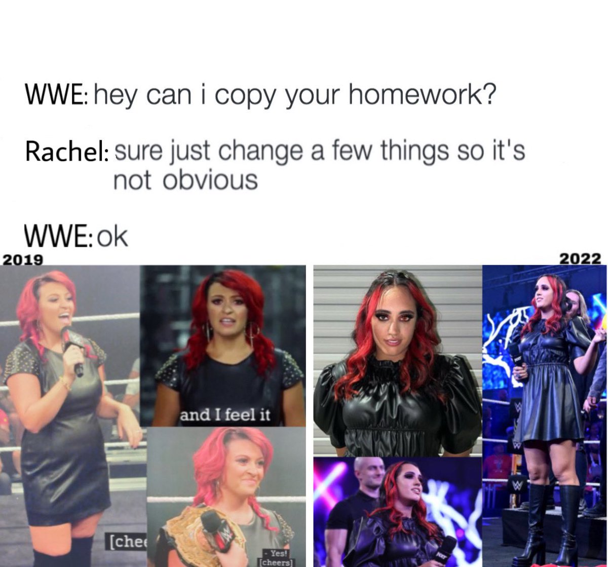 theRachelPatti's tweet photo. Why do I feel like I’ve seen this look before 🤔 

#wrestle #wrestling #wwe #nxt #flag #fightlikeagirl #roku #therokuchannel #lucha #LuchaLibre https://t.co/mlPoBShqQc