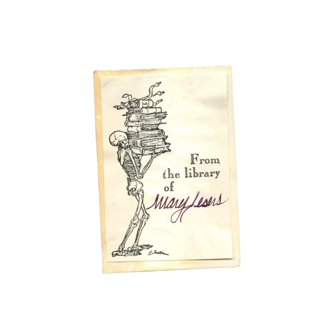 Oakland Public Library: Found in a Library Book tweet media