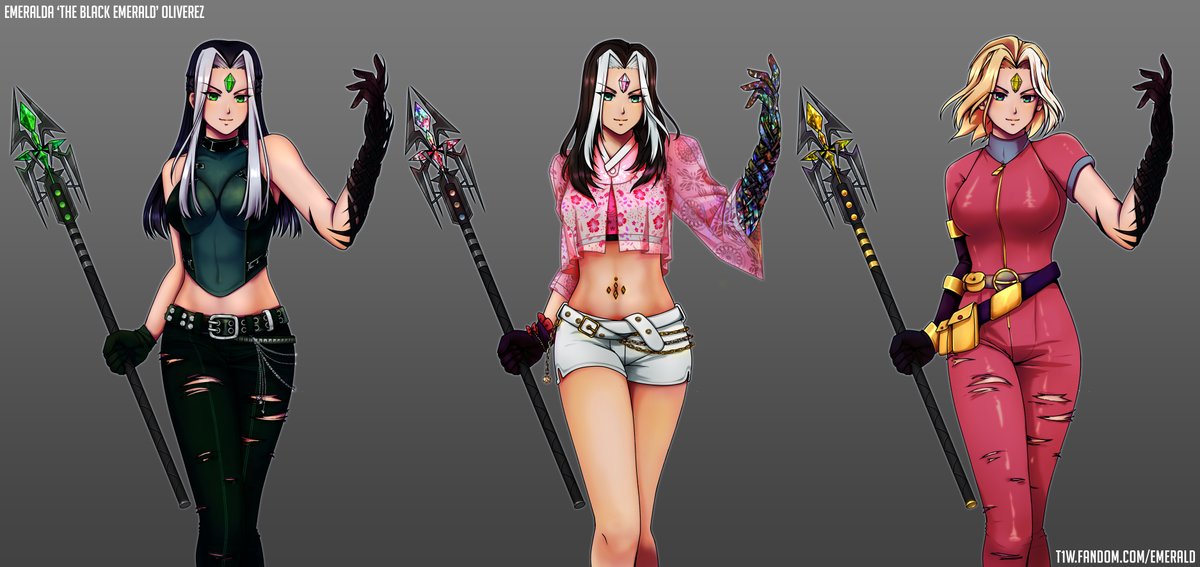 T1W's tweet photo. Happy Halloween!
Here's Emerald's Halloween outfits - her regular, her K-pop outfit and her Dr. Blight Halloween costume!
Which one is your favorite? 

https://t.co/6a1xJgaSJ2
 #halloween #happyhalloween2022  #T1W https://t.co/ffi1NHMKvG