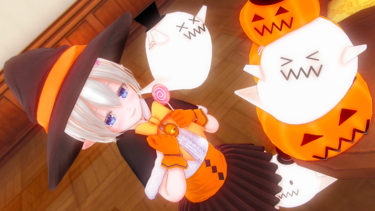 wada0x0's tweet photo. ハロウィンっぽいの詰め合わせ👻
#COM3D2 https://t.co/jHNhaYEeOM