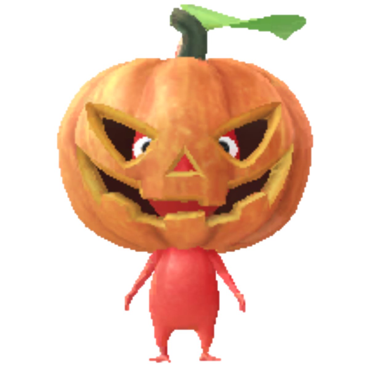 Happy Halloween!🎃 The Red Pikmin's Jack-o'-Lantern Decor is the