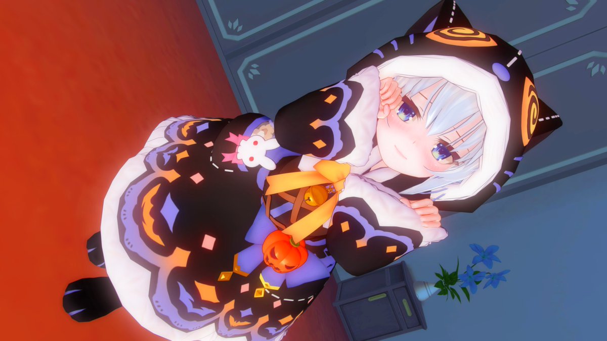 wada0x0's tweet photo. ハロウィンっぽいの詰め合わせ👻
#COM3D2 https://t.co/jHNhaYEeOM